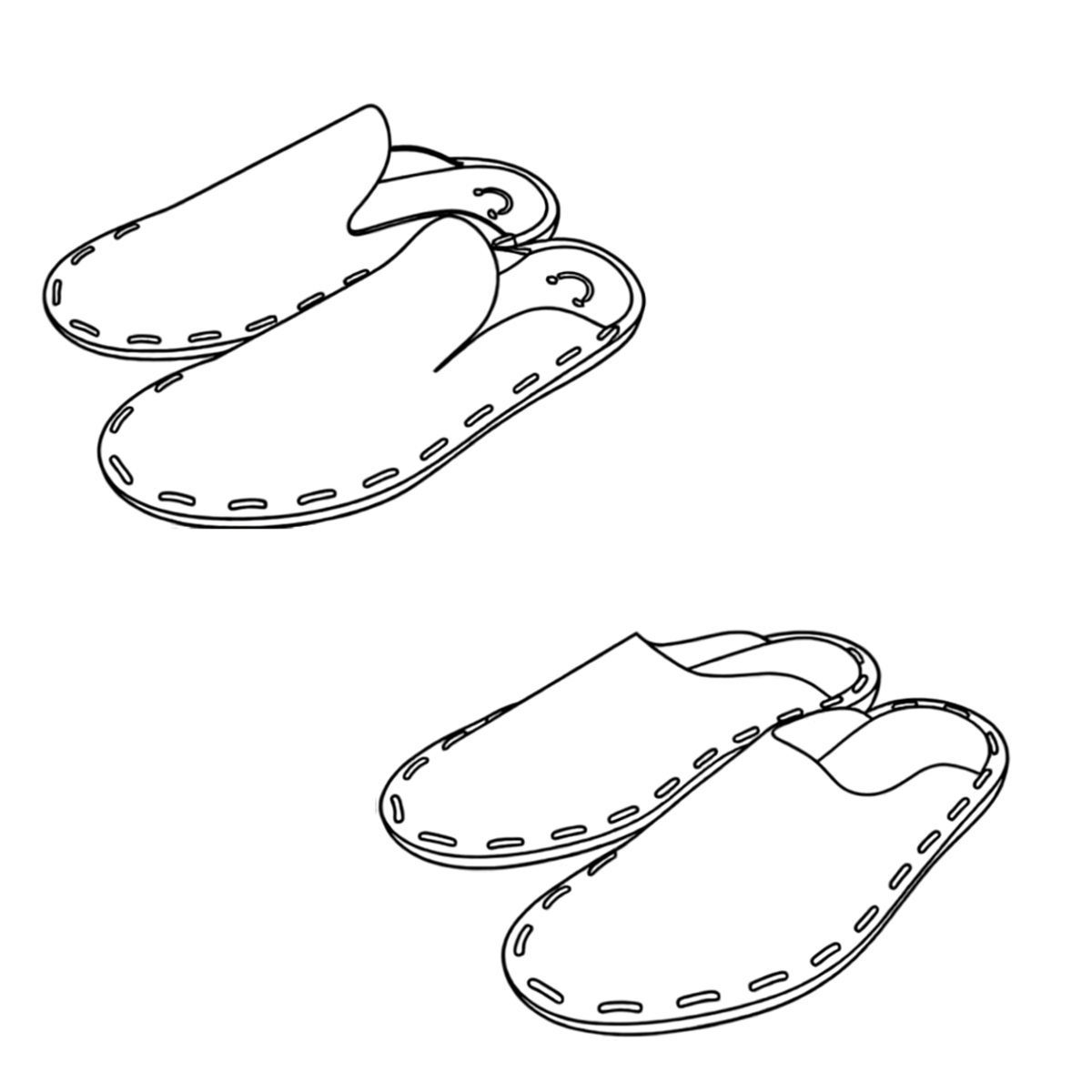 Slipper / Mules / Slit ★