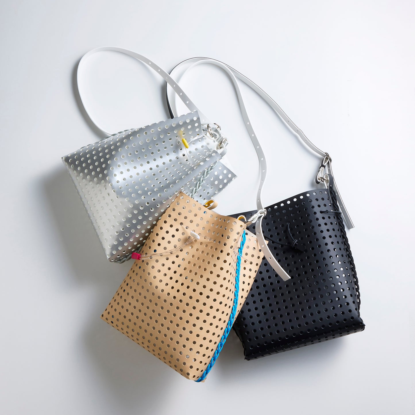 LAN / PO Polka M Shoulder Bag/Drawstring Bag