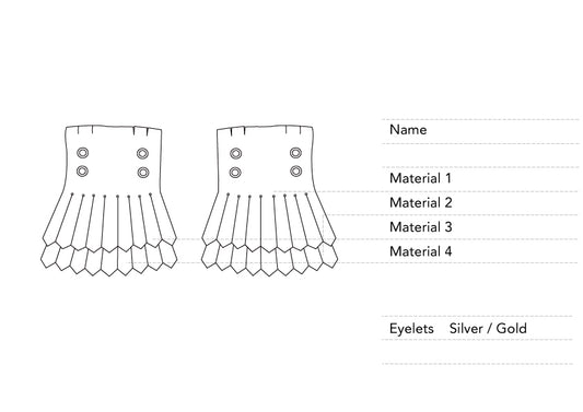 カスタムタッセル　パターン